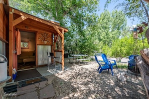 Outdoor Area with fire pit