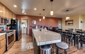 Reverse view of Kitchen