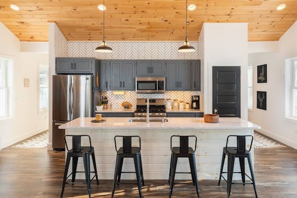 Open Kitchen area