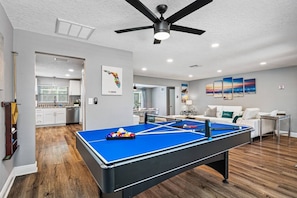 Never get bored during your stay with us! play competitive games while the rest could relax and create beautiful memories. If you are interested in this property, send us an inquiry right away!