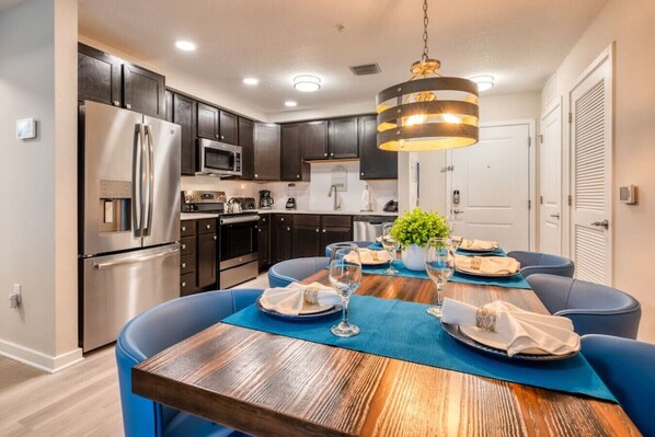 Dining room and Kitchen