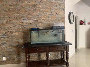 Main entrance with 2 turtles 