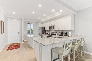 Entryway into the kitchen