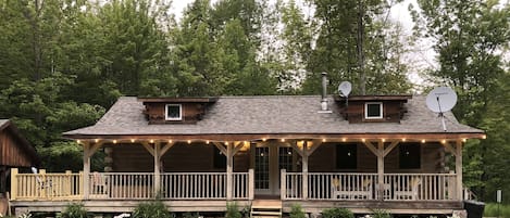 Front of Spirit Lodge