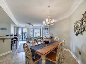 Dining Area at 2108 SeaCrest