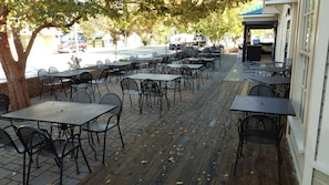 Patio at Aviator TapHouse Brewery Bar