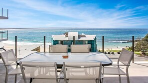 Balcony Dining Area with Ocean View