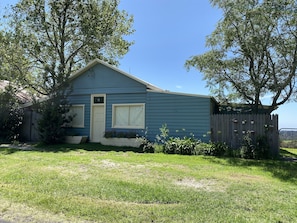 Facade of cottage