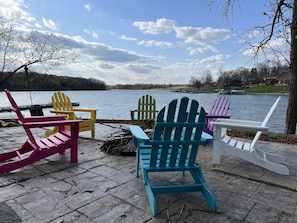 Bright, new chairs are ready for lake season!