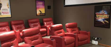 Theatre room seats all guests