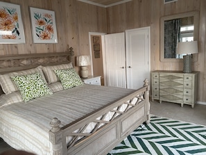 Downstairs Master Bedroom overlooking the Atlantic Ocean