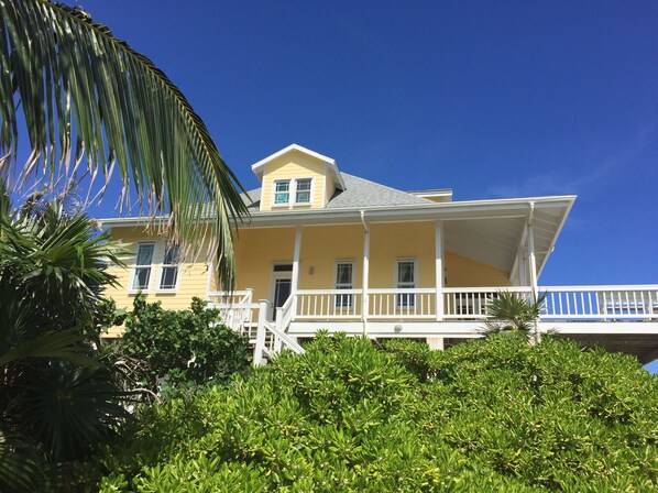 Barefoot Beach from the driveway