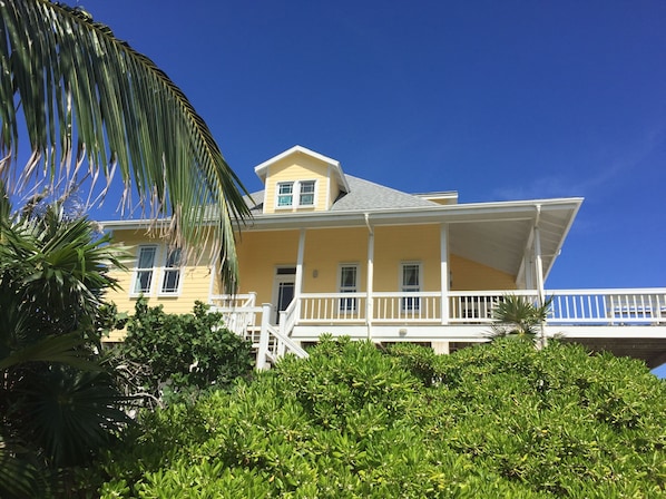 Barefoot Beach from the driveway