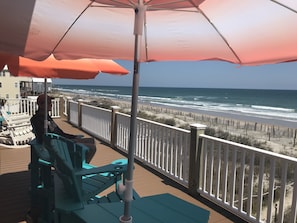 Upper Oceanfront Deck