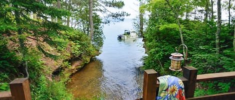 The Hidden Cove Home.  Lake Views, Washburn, WI. 2170098