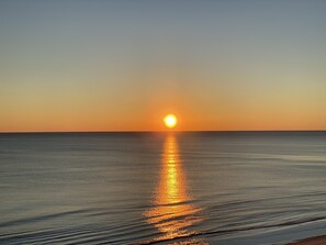 Amazing sunsets from the balcony!