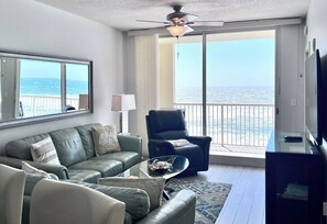 Beachfront living room