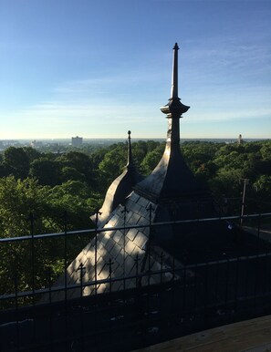 Blick von der Unterkunft