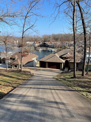 Driveway entrance 