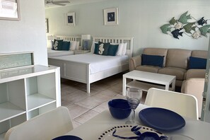 Fun, tropical decor