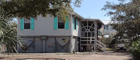 House view from the road