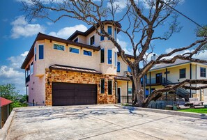Mediterranean style home.