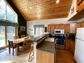 Main Kitchen & Dining Area