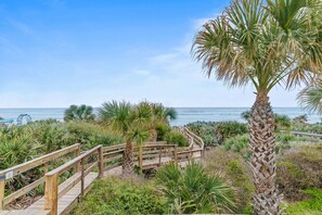 Beach Access from Property