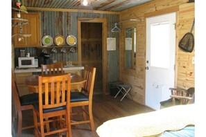 Kitchenette with dining or work space