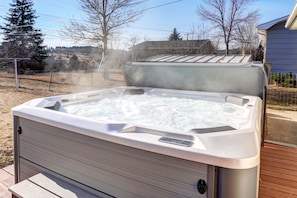 Bain à remous extérieur