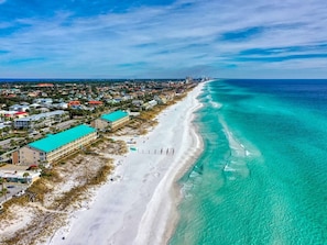 Miles and Miles of pristine beach for sunset/rise walks and hours of fun!