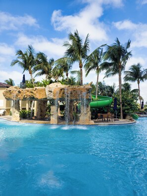 Water Slide Thrills: Endless splashing and laughter.
