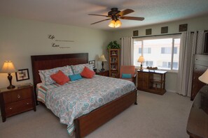 Master Bedroom with a king size bed