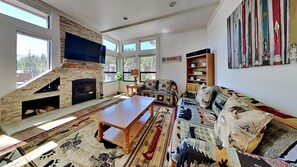 Custom Fireplace for Cozy Evenings with Family and Friends