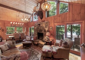 Main floor living room area.