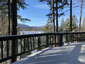 Entrance Deck with beautiful views and Lawn chairs