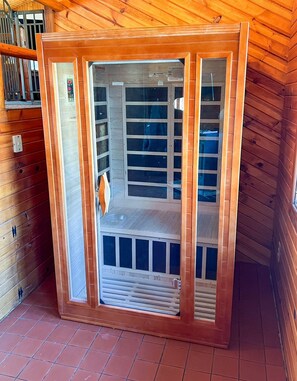 2 person electric sauna 