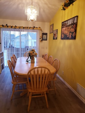 Dining area