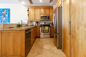 Indoors, Floor, Flooring, Refrigerator, Kitchen