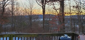 View from the large deck 