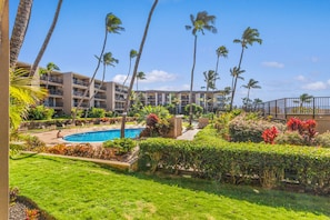 Pool and grounds right outside