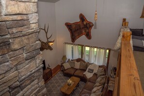 Living Room from the loft.