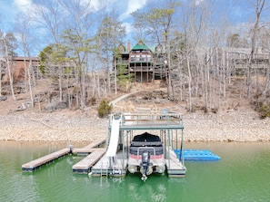 View of Dock and House from Norris Lake