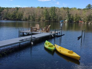 Dock and boat lift