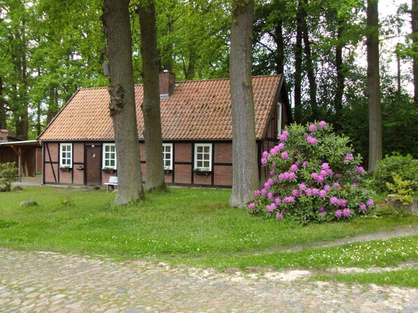 External view of the building. Cottage "Alte Schmiede"