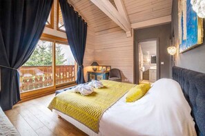 Fall asleep in our cozy bedroom.