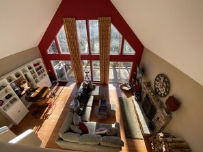 Living Room from Loft Bedroom