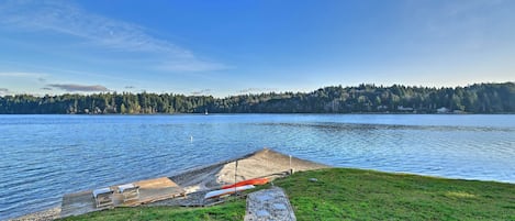Olympia Vacation Rental | 2BR | 1BA | 1,000 Sq Ft | Private Cabin | 1 Story