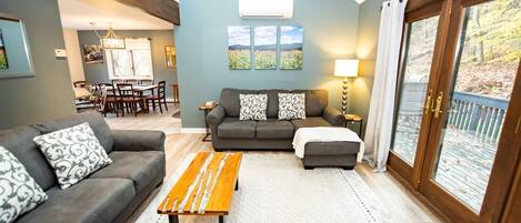 Comfortable open floor plan