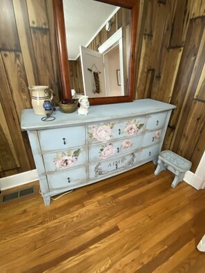 Dresser in bedroom